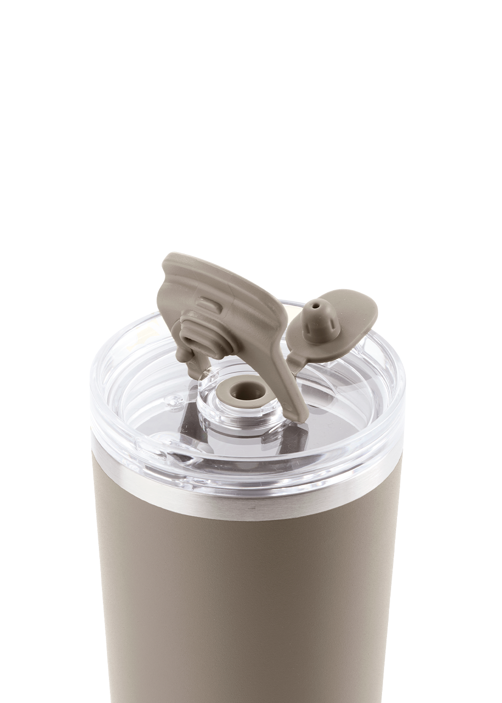 Termokop med sugerør, Driftwood - 600 ml